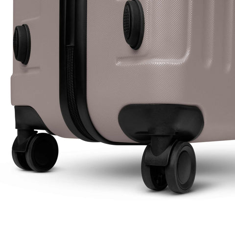  SF-5004, juego de maletas de 3 piezas, color topo, oro rosa, juego de maletas de 3 piezas, viaje, maleta, juego de maletas