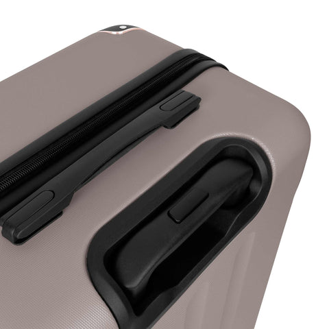  SF-5004, juego de maletas de 3 piezas, color topo, oro rosa, juego de maletas de 3 piezas, viaje, maleta, juego de maletas