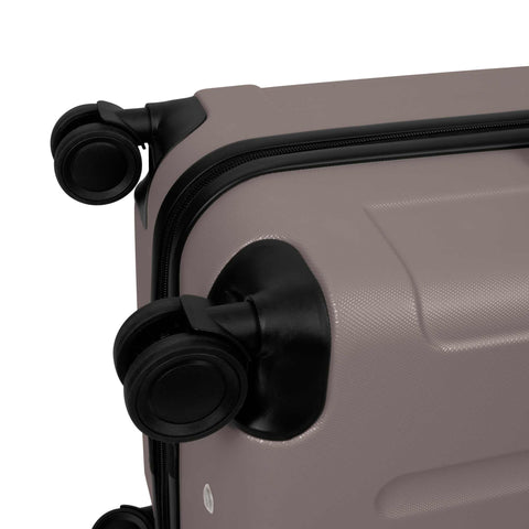  SF-5004, juego de maletas de 3 piezas, color topo, oro rosa, juego de maletas de 3 piezas, viaje, maleta, juego de maletas