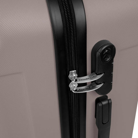  SF-5004, juego de maletas de 3 piezas, color topo, oro rosa, juego de maletas de 3 piezas, viaje, maleta, juego de maletas