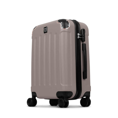  SF-5004, juego de maletas de 3 piezas, color topo, oro rosa, juego de maletas de 3 piezas, viaje, maleta, juego de maletas